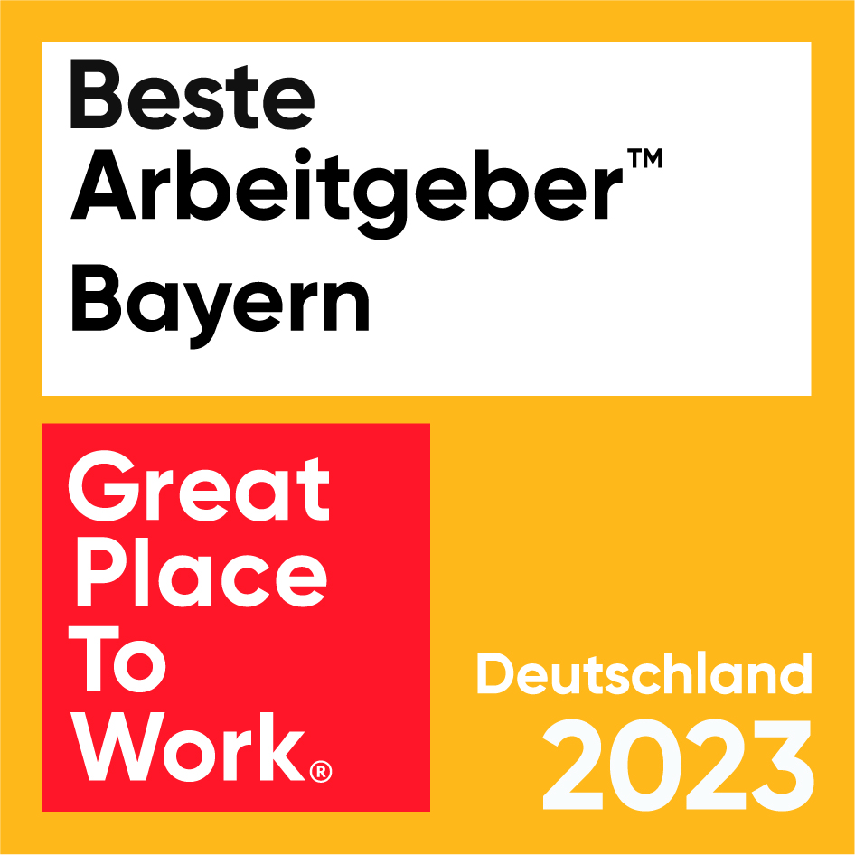 Beste Arbeitgeber Bayern - Great Place to Work, Deutschland 2023