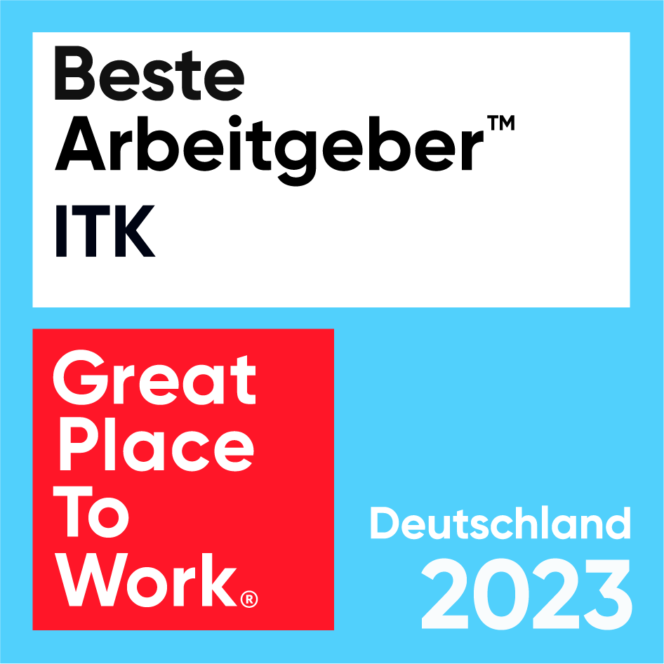 Beste Arbeitgeber ITK - Great Place to Work, Deutschland 2023
